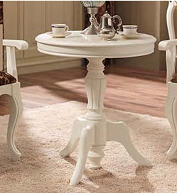 Стол кофейный белый - мебель Италии, Журнальные столики